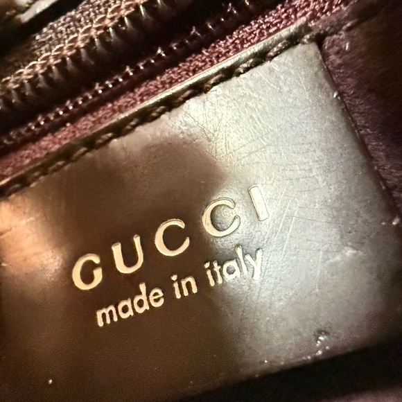 Vintage Gucci Baguette Bag with padlock - Picture 13 of 15